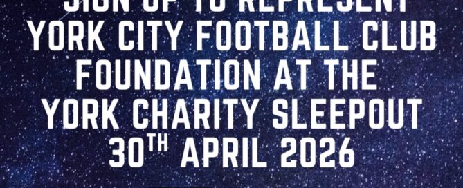 Charity Sleepout Poster